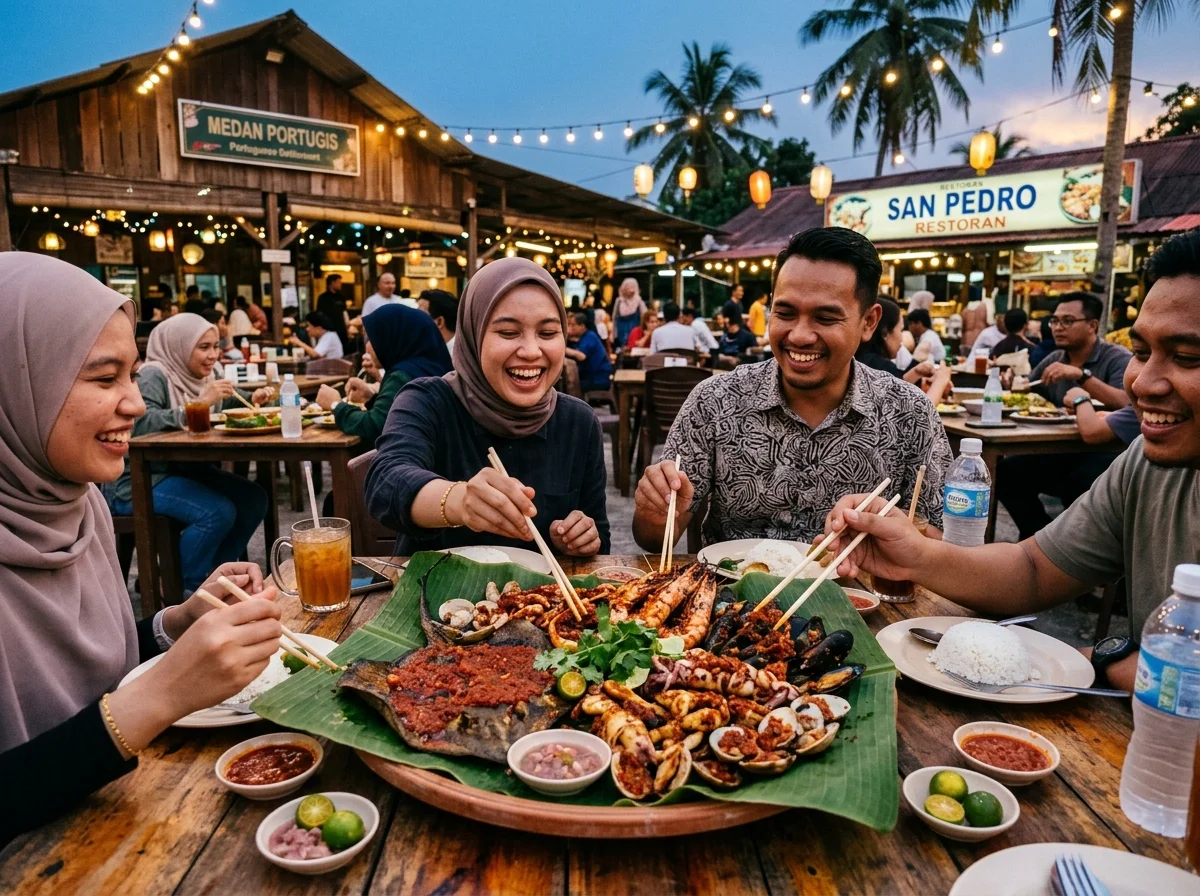 Makanan Portugis Medan Portugis