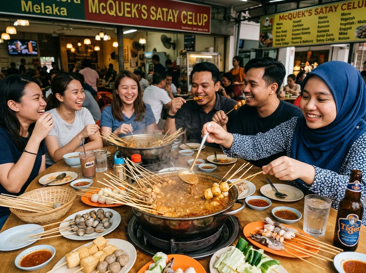 Satay celup Melaka