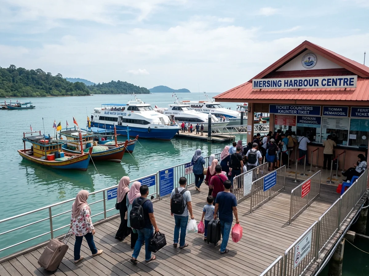 Jeti Mersing pintu ke pulau-pulau