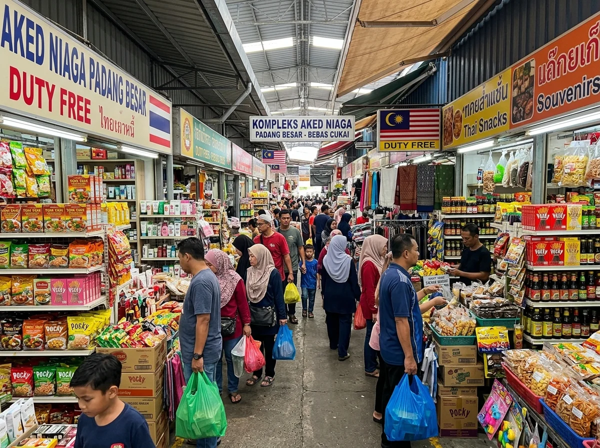 Kompleks Aked Niaga, arked beli-belah utama Padang Besar