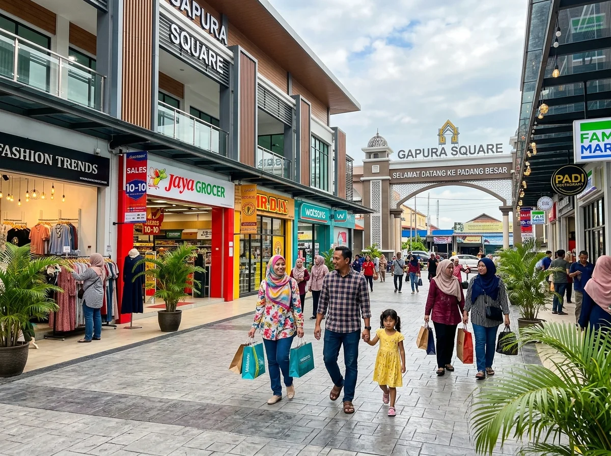 Gapura Square, plaza beli-belah berhampiran sempadan