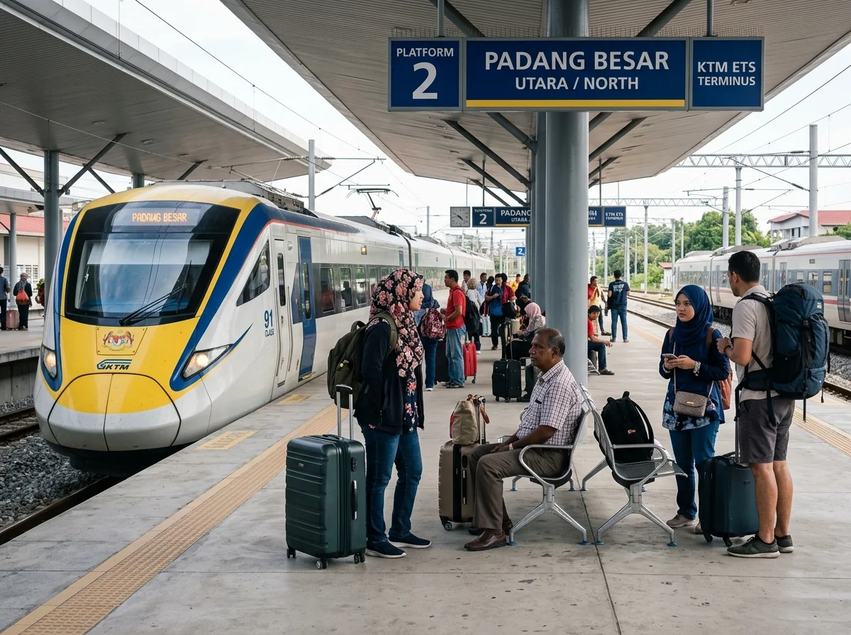 Stesen Keretapi Padang Besar, terminus utara KTM ETS