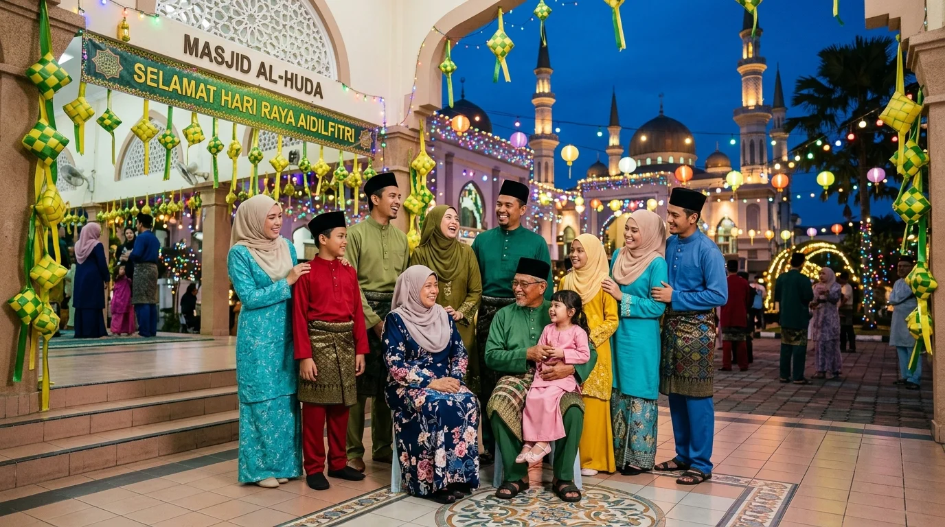 Hari Raya Aidilfitri sambutan meriah di Semporna Sabah Malaysia