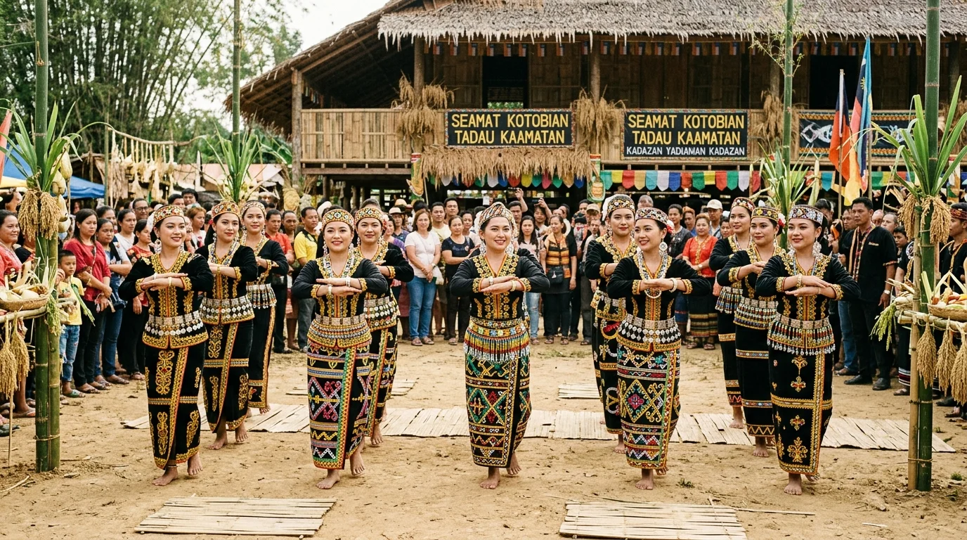 Pesta Kaamatan perayaan tuaian Kadazan-Dusun Sabah