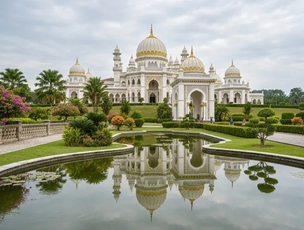 Istana Iskandariah istana kerajaan Perak dari jauh