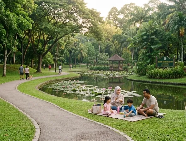 Taman Raja Dalhousie taman warisan hijau Ipoh