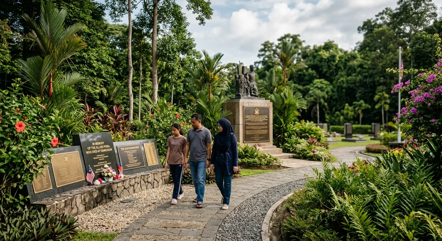 Taman Memorial Perang Sandakan — taman memorial POW WWII