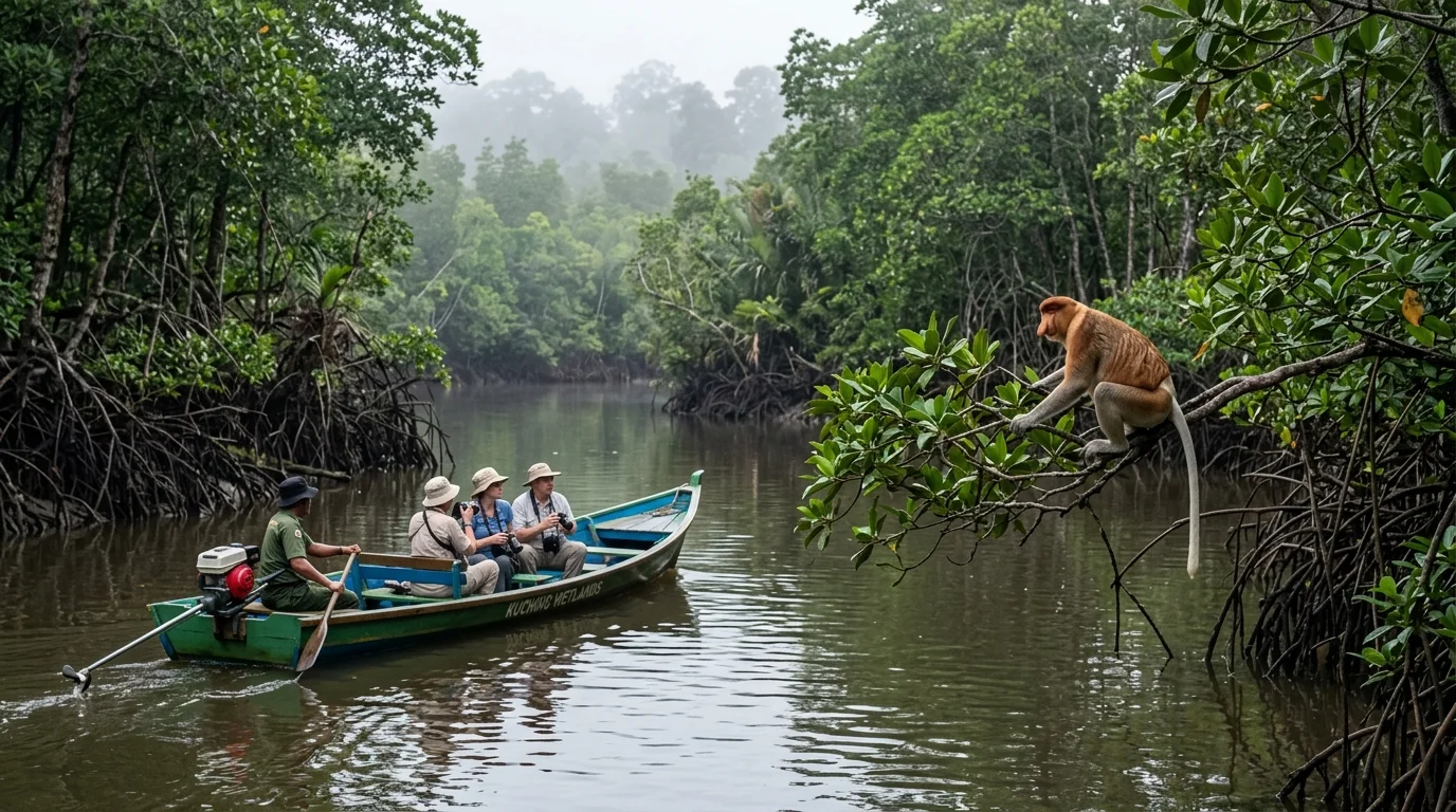 Taman Negara Wetlands hutan bakau Kuching