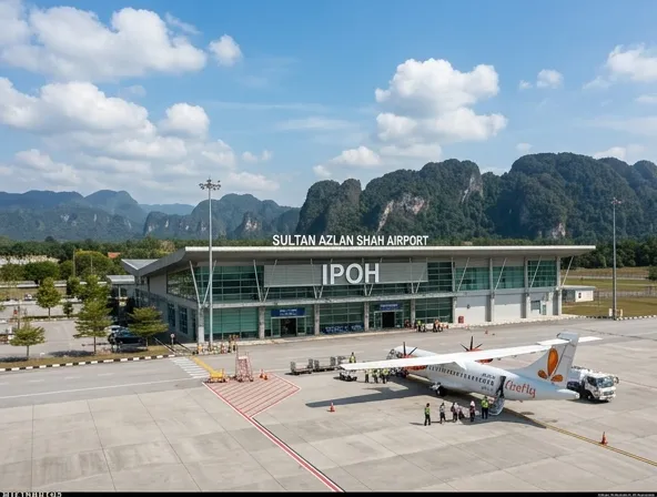 Sultan Azlan Shah Airport Ipoh — penerbangan langsung tidak ada