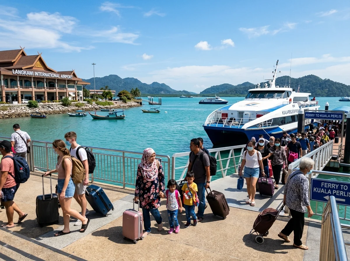 Sambungan feri dari Langkawi ke Kuala Perlis