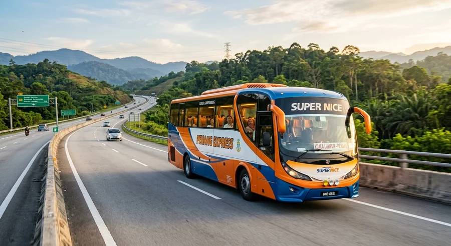 Cara ke Penang dari Bas Ekspres