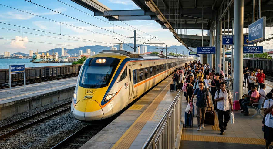 Cara ke Penang dari Kereta Api