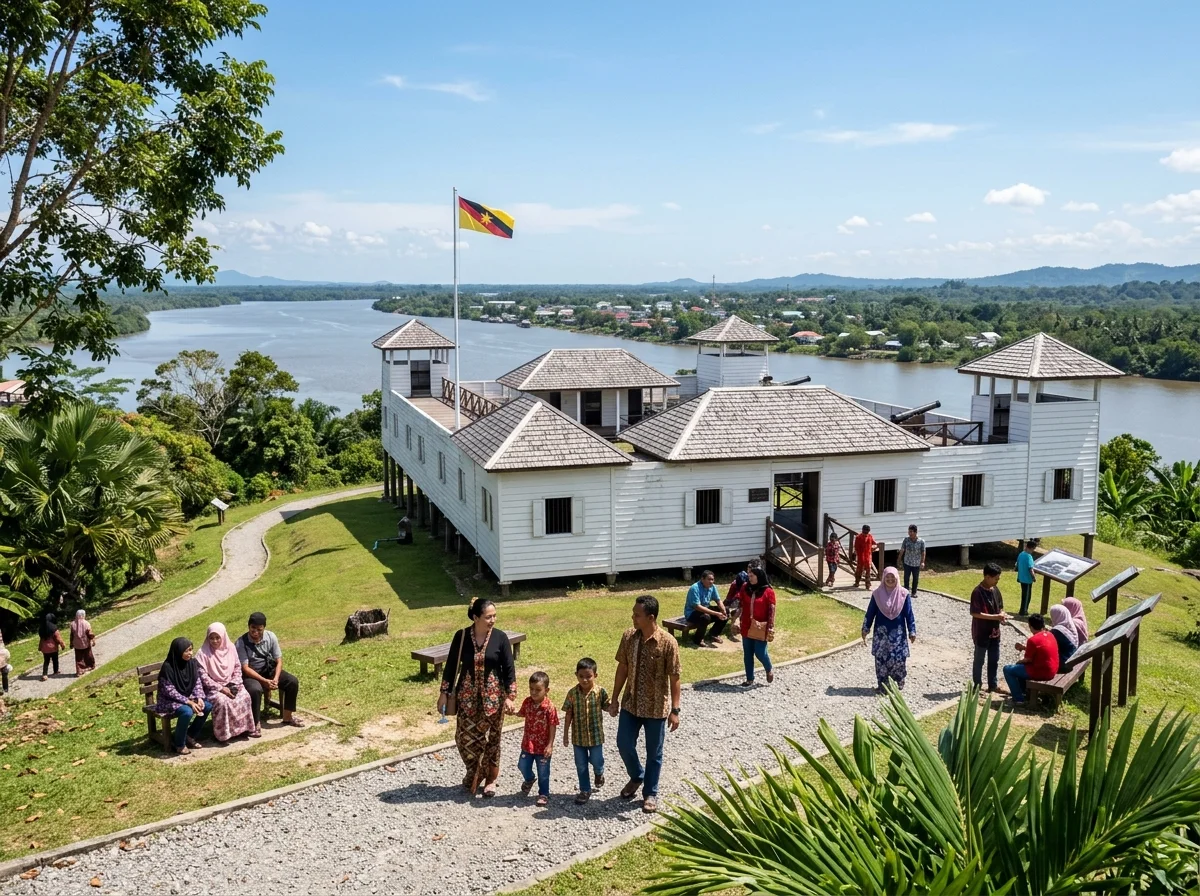Fort Alice di atas bukit, Sri Aman