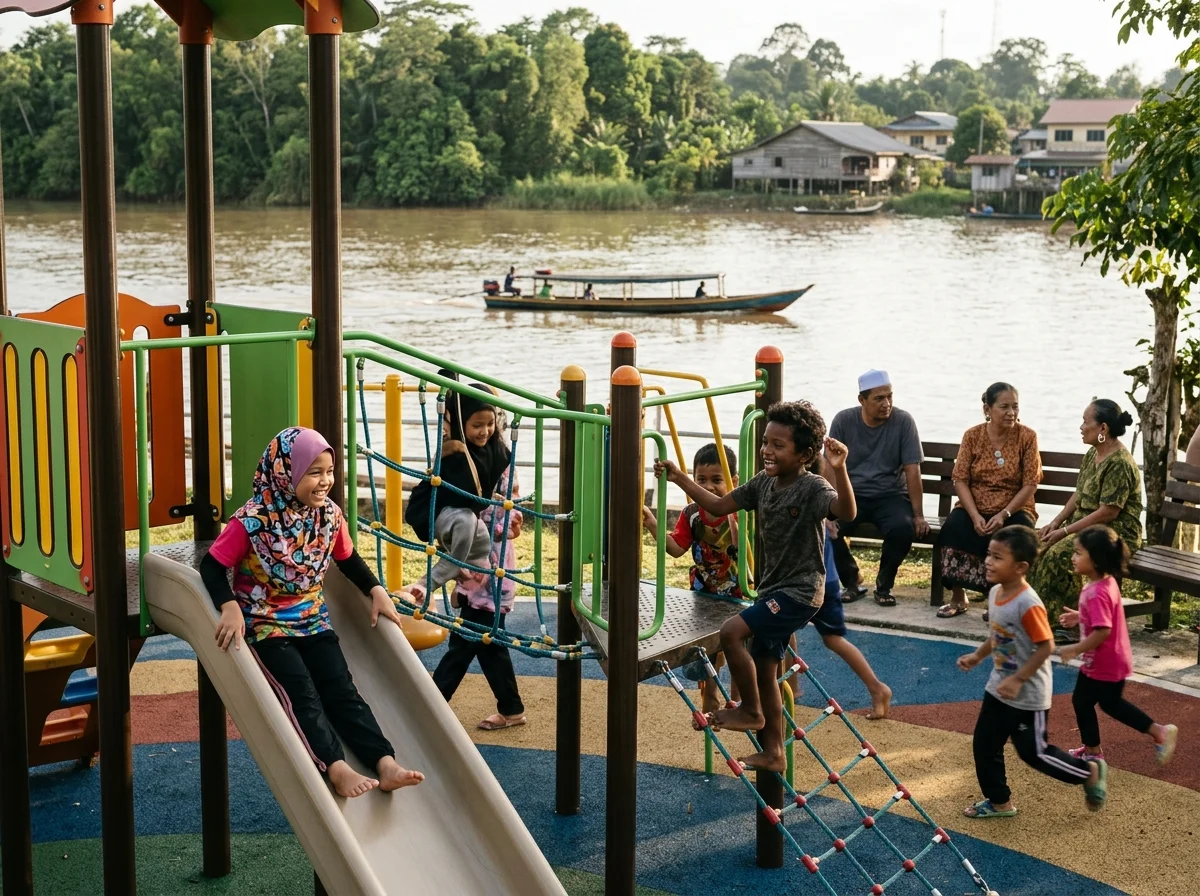 Taman permainan bandar Sri Aman