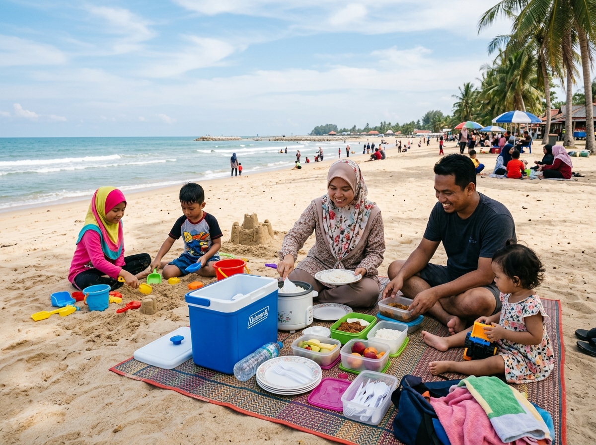 Tips percutian cuti sekolah keluarga di Kuala Terengganu