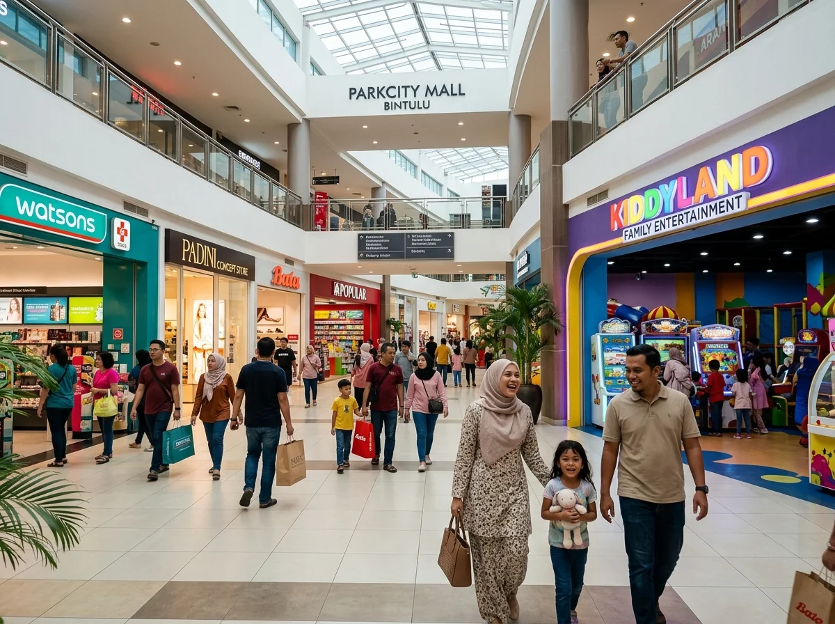 Parkcity Mall Bintulu untuk beli-belah dan hiburan keluarga
