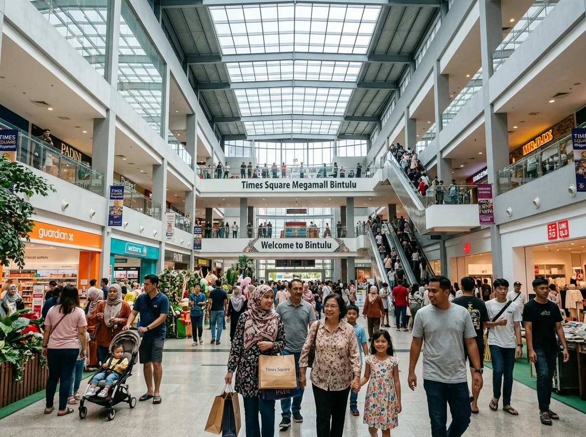 Times Square Megamall di Bintulu