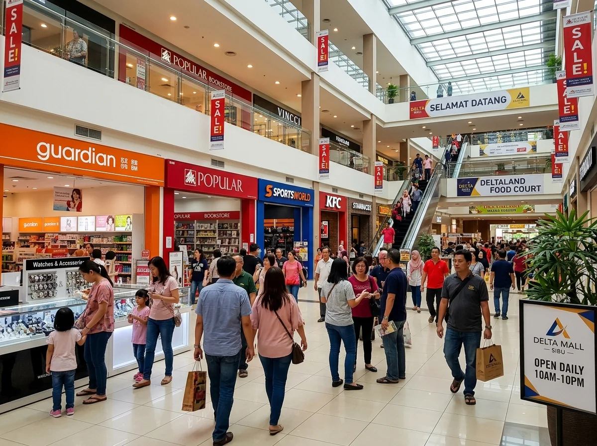 Delta Mall Sibu — pusat beli-belah kejiranan