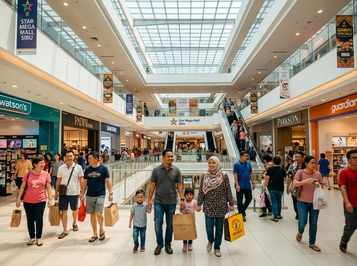 Star Mega Mall Sibu — pusat beli-belah moden