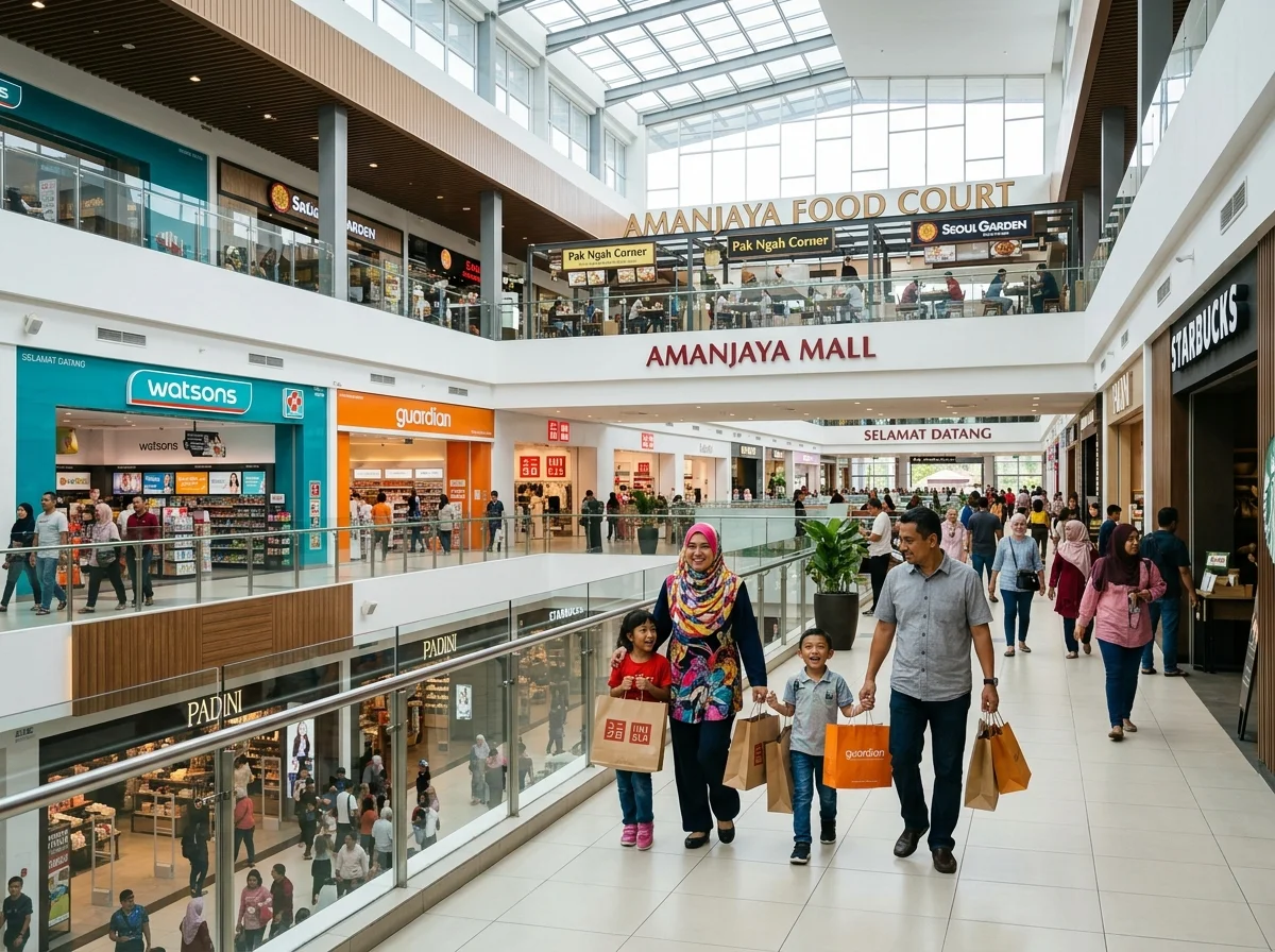 Amanjaya Mall Sungai Petani yang moden