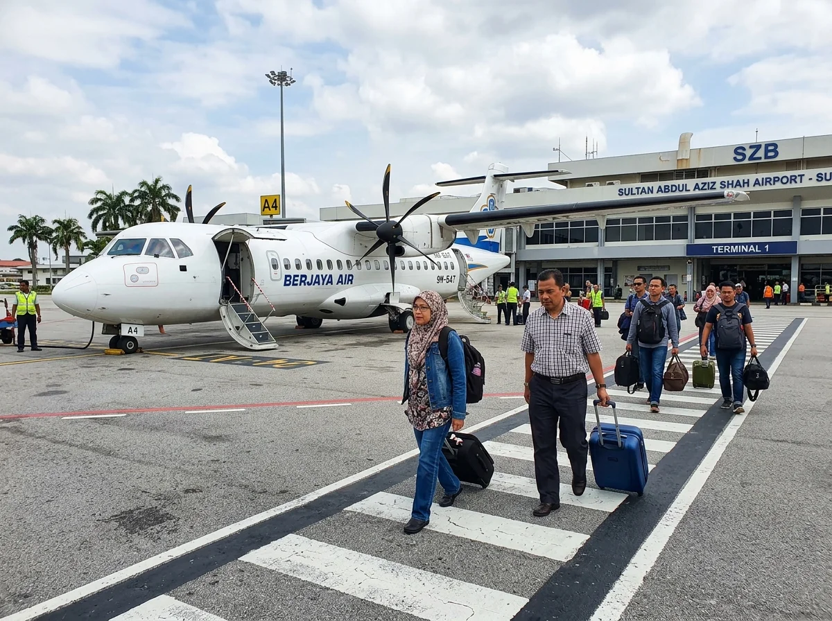 Lapangan Terbang Subang SZB untuk penerbangan domestik