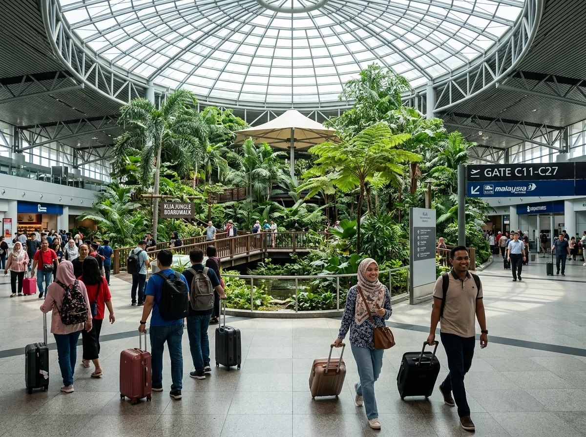 Terminal KLIA pintu masuk udara utama Sepang