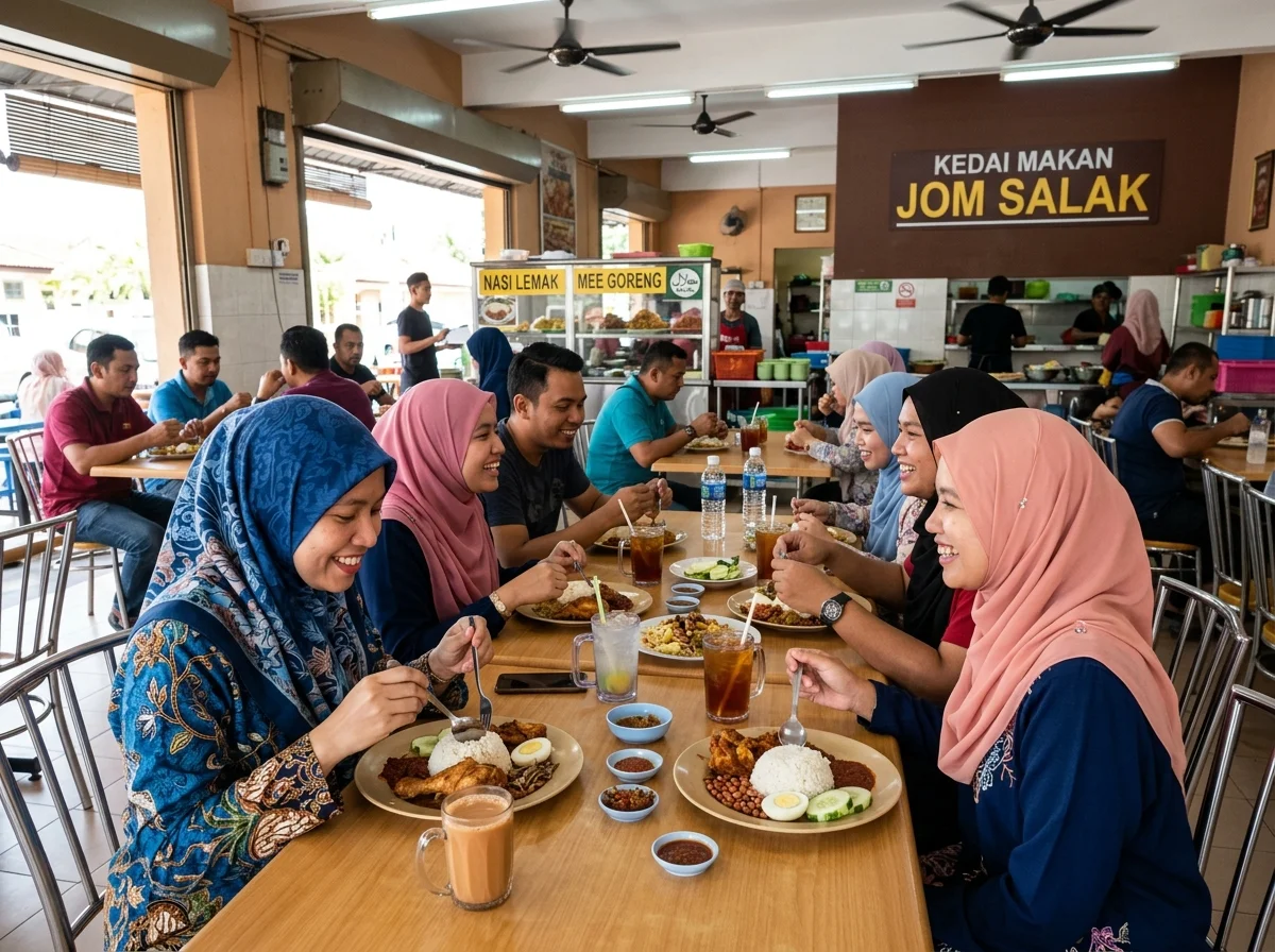 Pilihan makanan halal sekitar Salak Tinggi Sepang