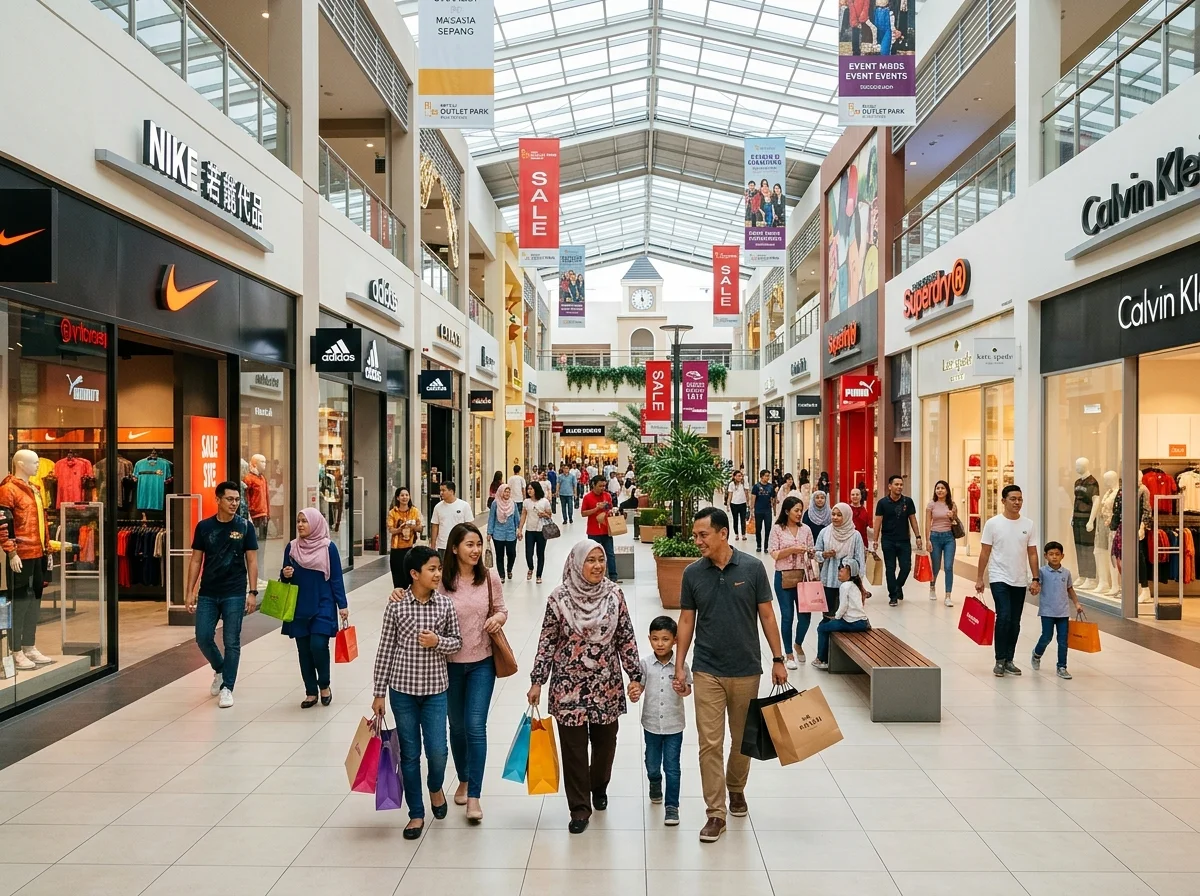 Pilihan makan di Mitsui Outlet Park dan KLIA