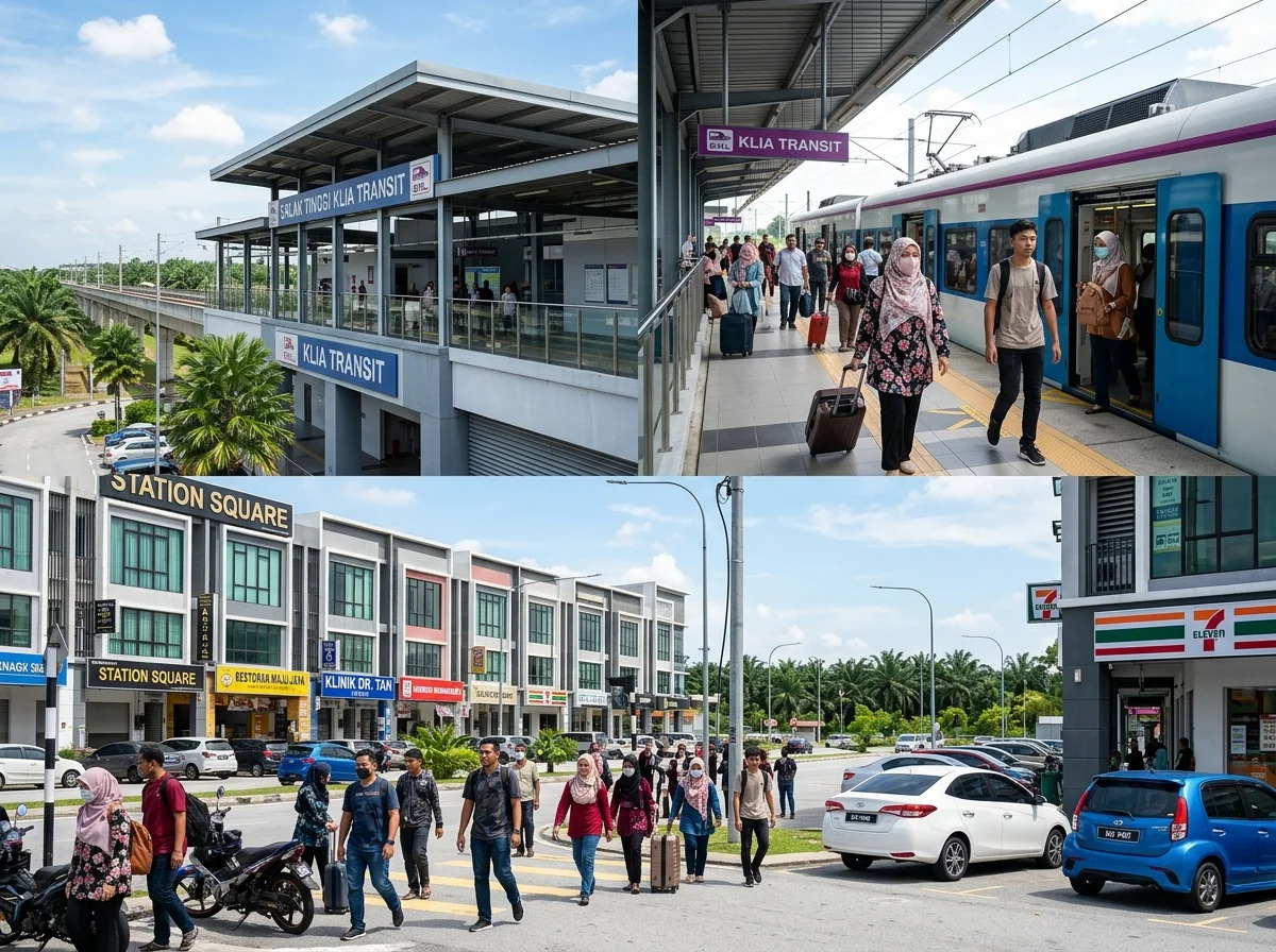 Stesen Salak Tinggi untuk KTM Komuter ke Sepang