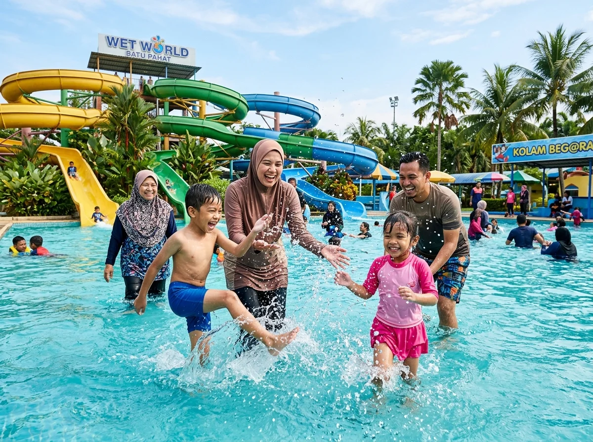 Taman air keluarga Wet World Batu Pahat