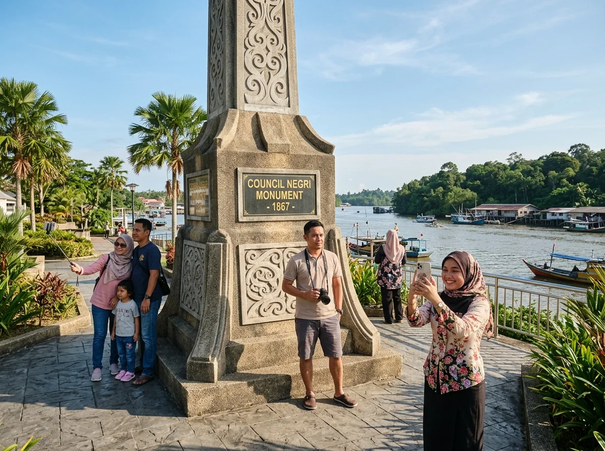 Tugu Council Negri, tapak bersejarah percuma di Bintulu