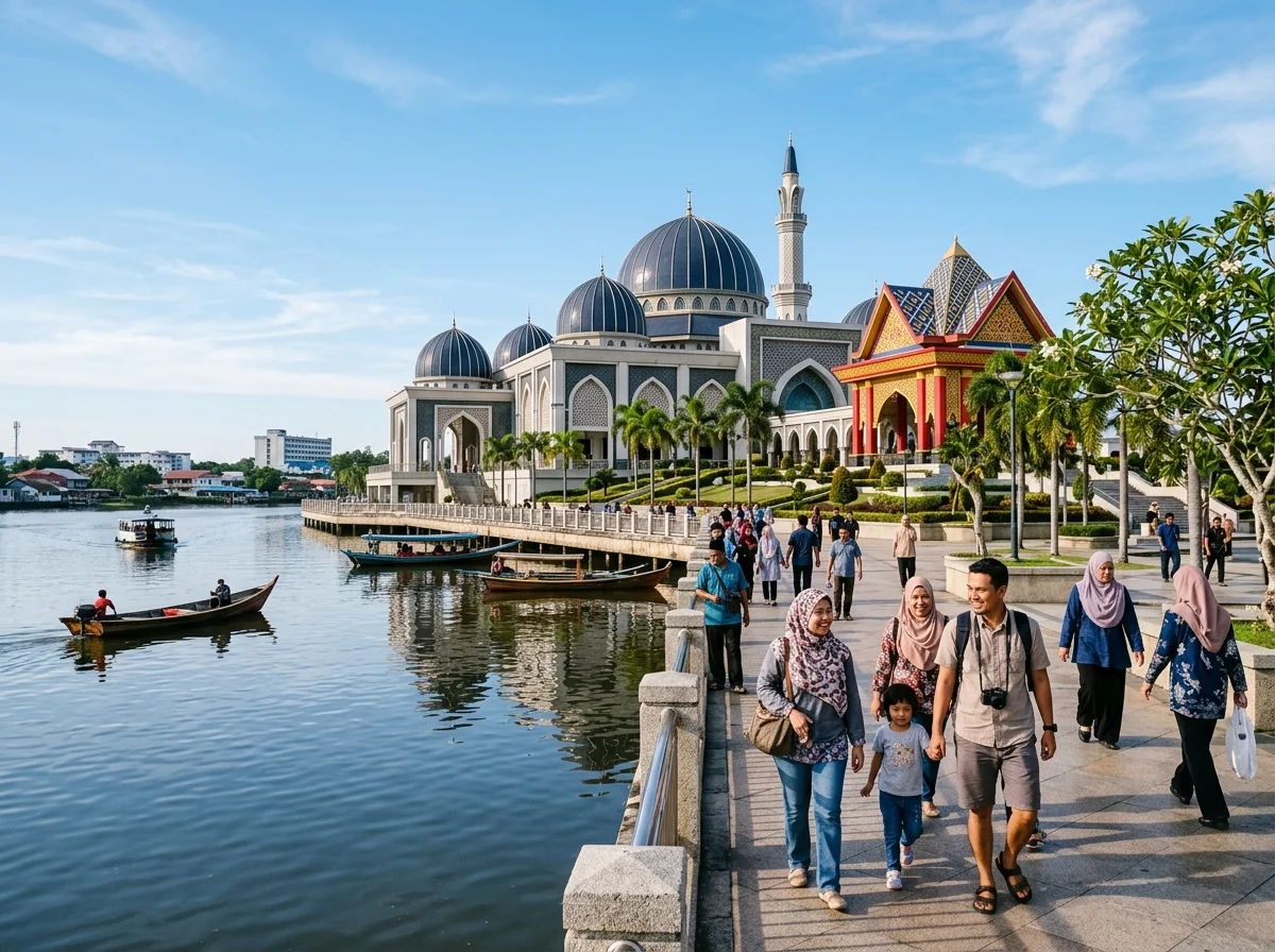 Masjid Assyakirin, mercu tanda seni bina Bintulu