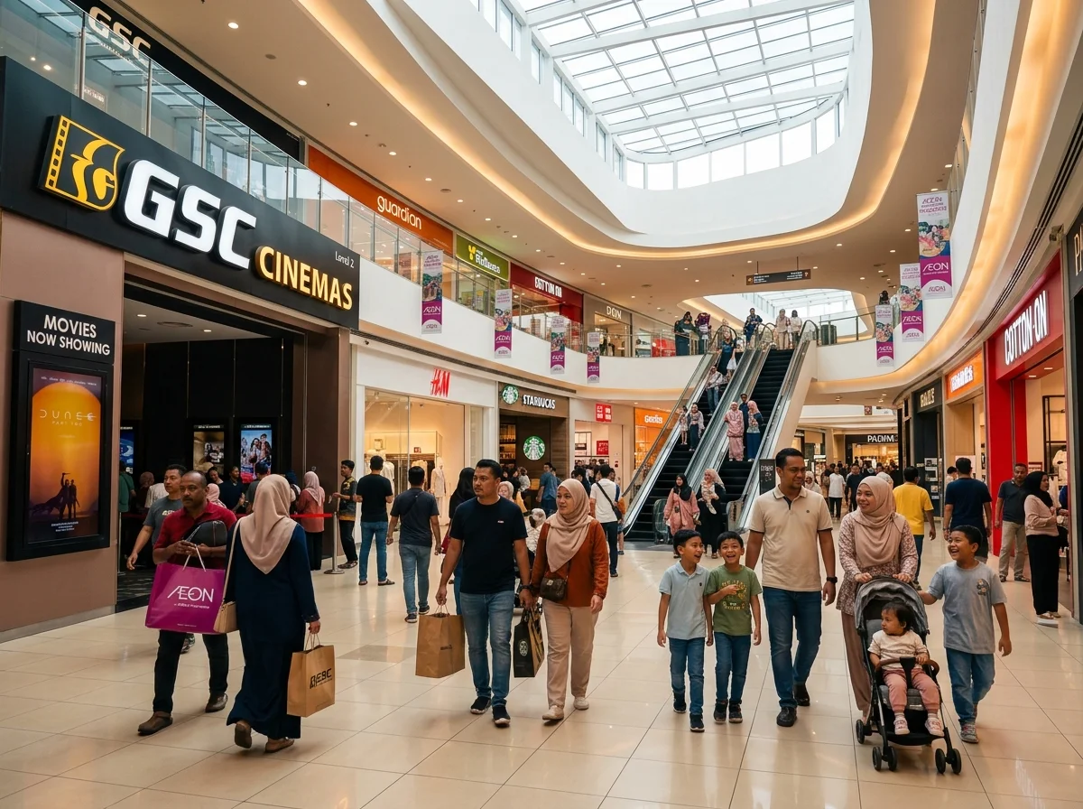 Window-shopping percuma di DPulze Shopping Centre Cyberjaya