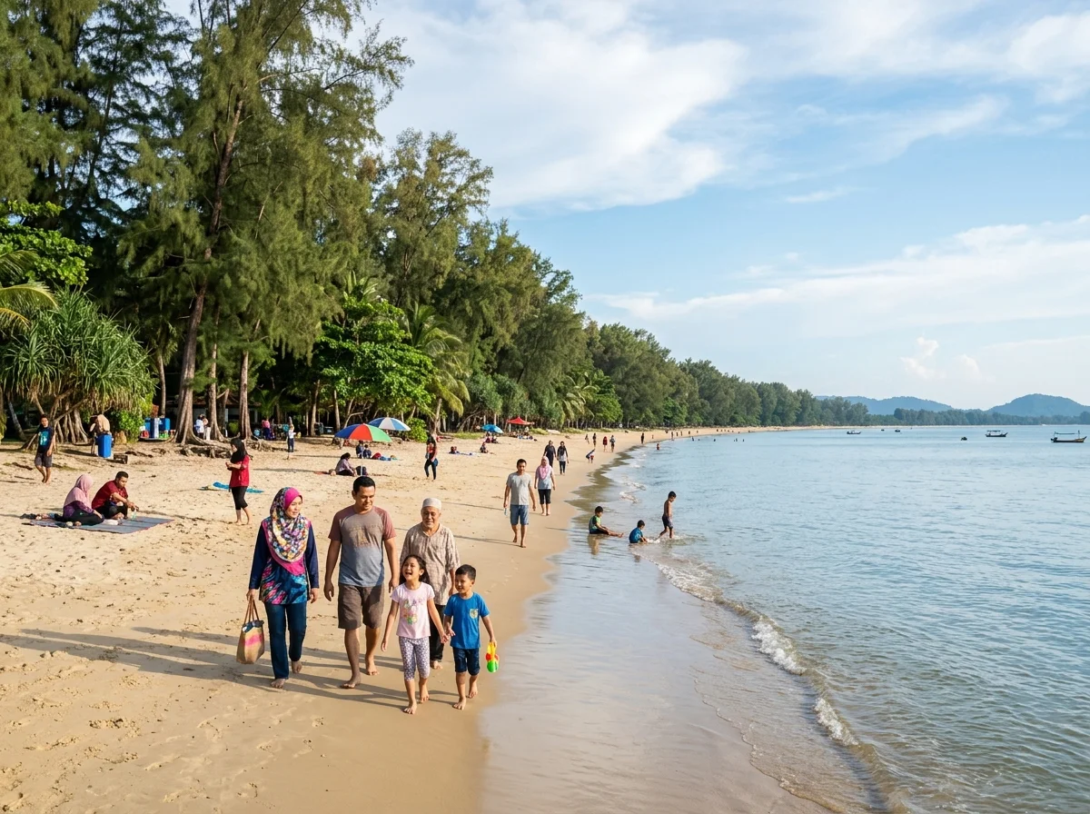 Hari 1 — santai di Pantai Cherating