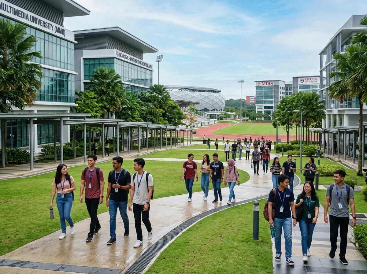 Kawasan kampus EduCity Iskandar Puteri
