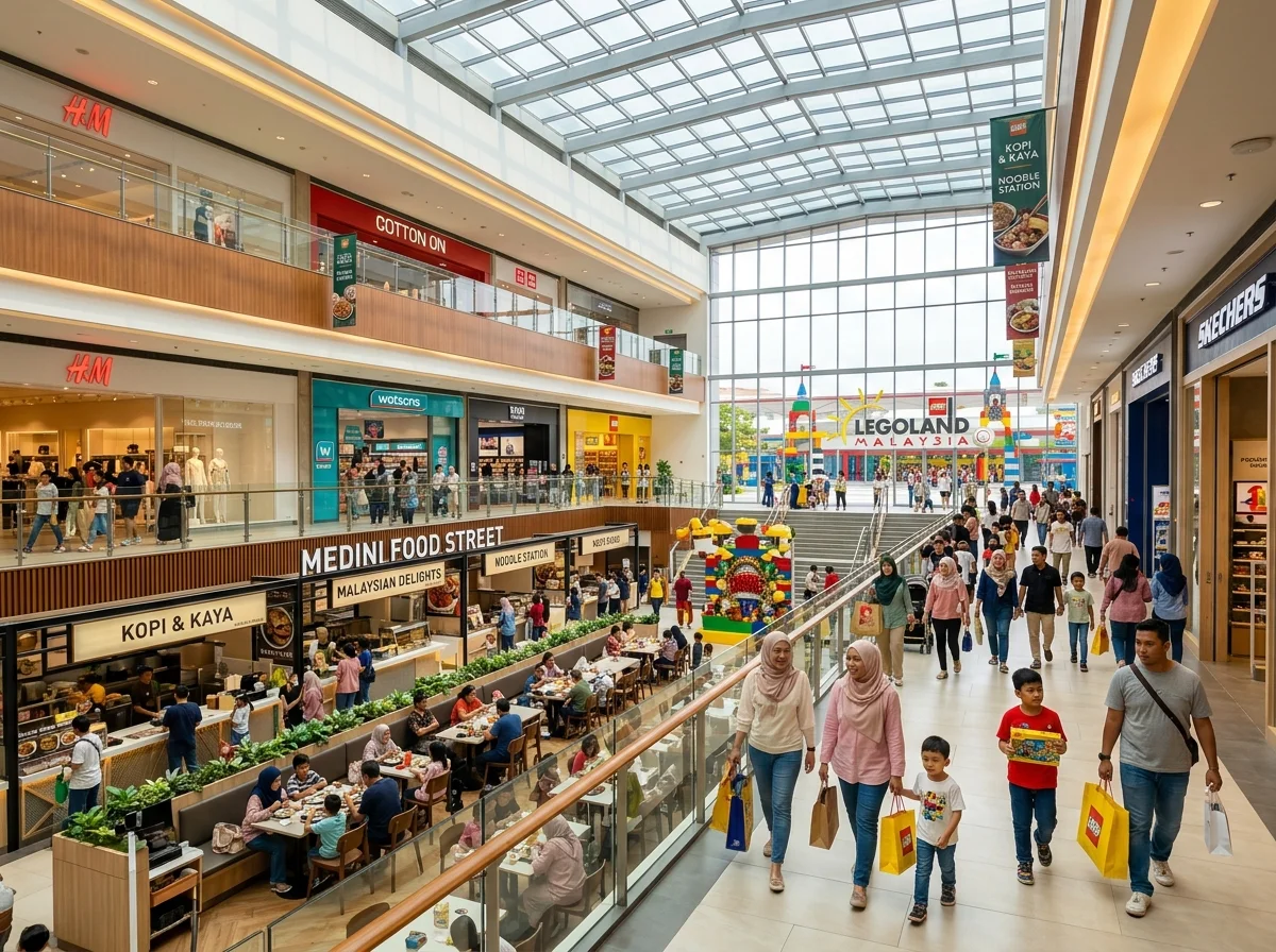 Mall of Medini bersebelahan LEGOLAND Iskandar Puteri
