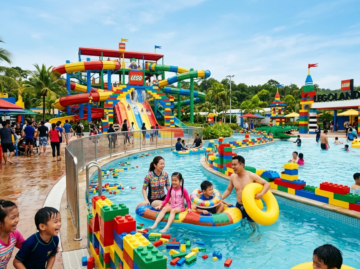 LEGOLAND Water Park bertema LEGO di Iskandar Puteri