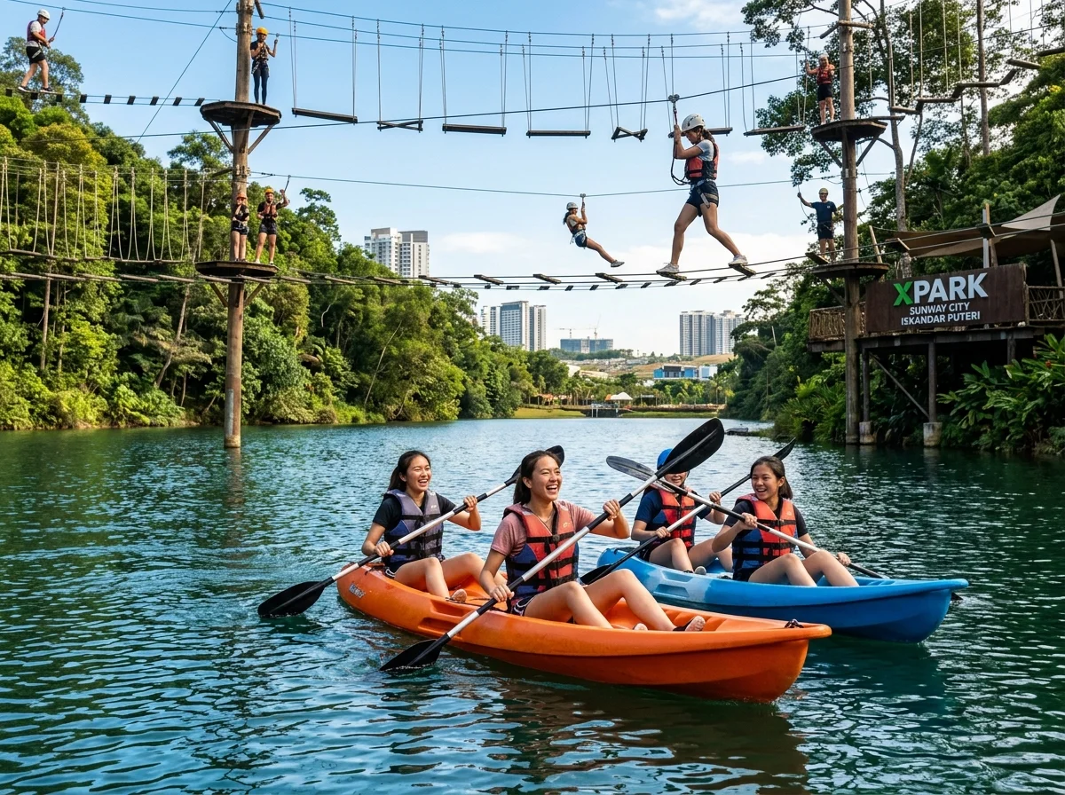 Masuk kawasan XPark Sunway Iskandar Puteri percuma