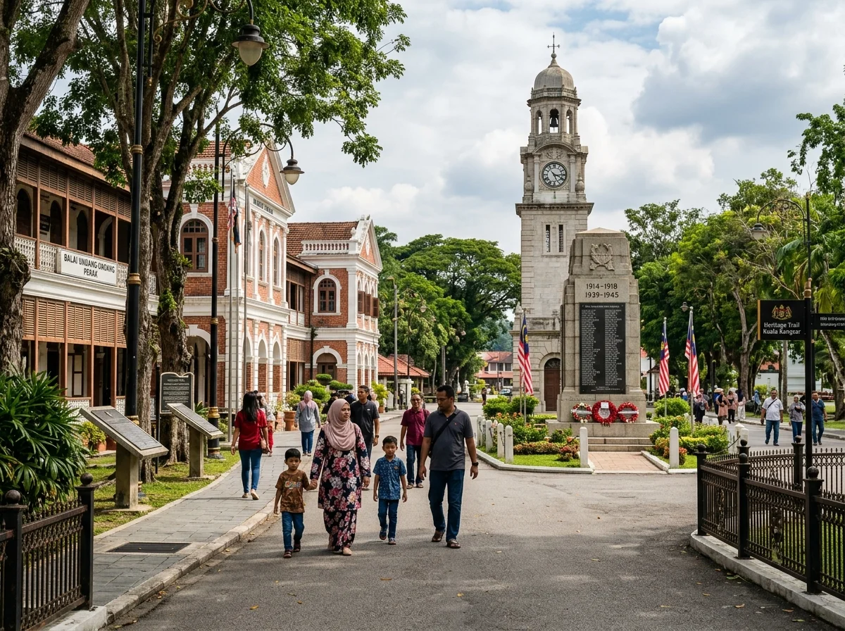 Denai warisan menghubungkan aset bersejarah Kuala Kangsar