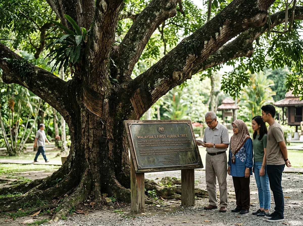 Pokok getah pertama Malaysia di Kuala Kangsar