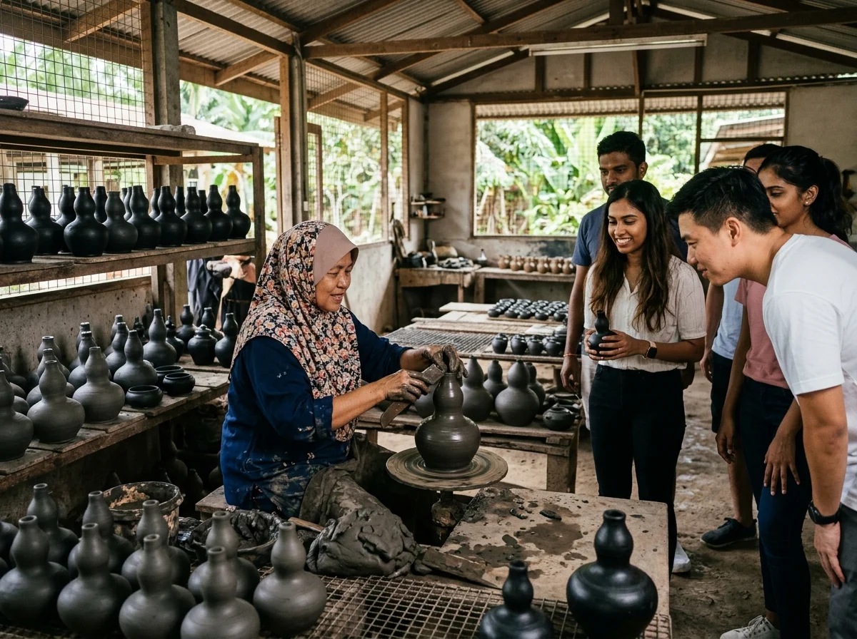 Hari 2 kraf labu Sayong dan Sungai Perak