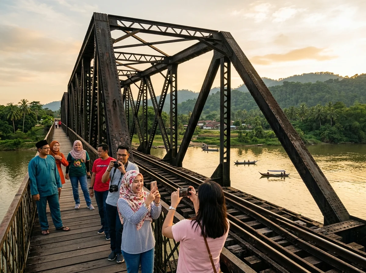 Jambatan Victoria, jambatan kereta api terlama Malaysia