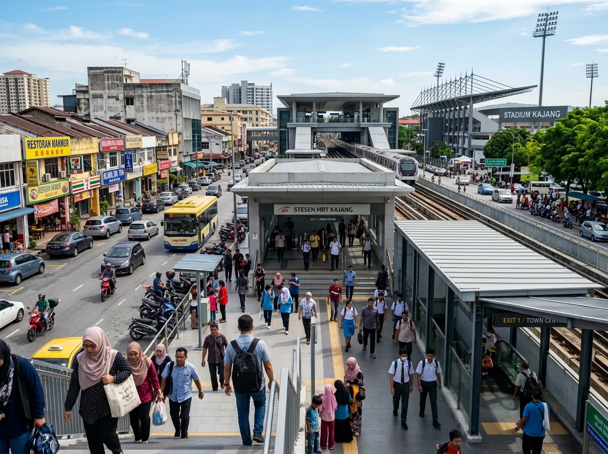 Jalan-jalan warisan suasana pekan Kajang