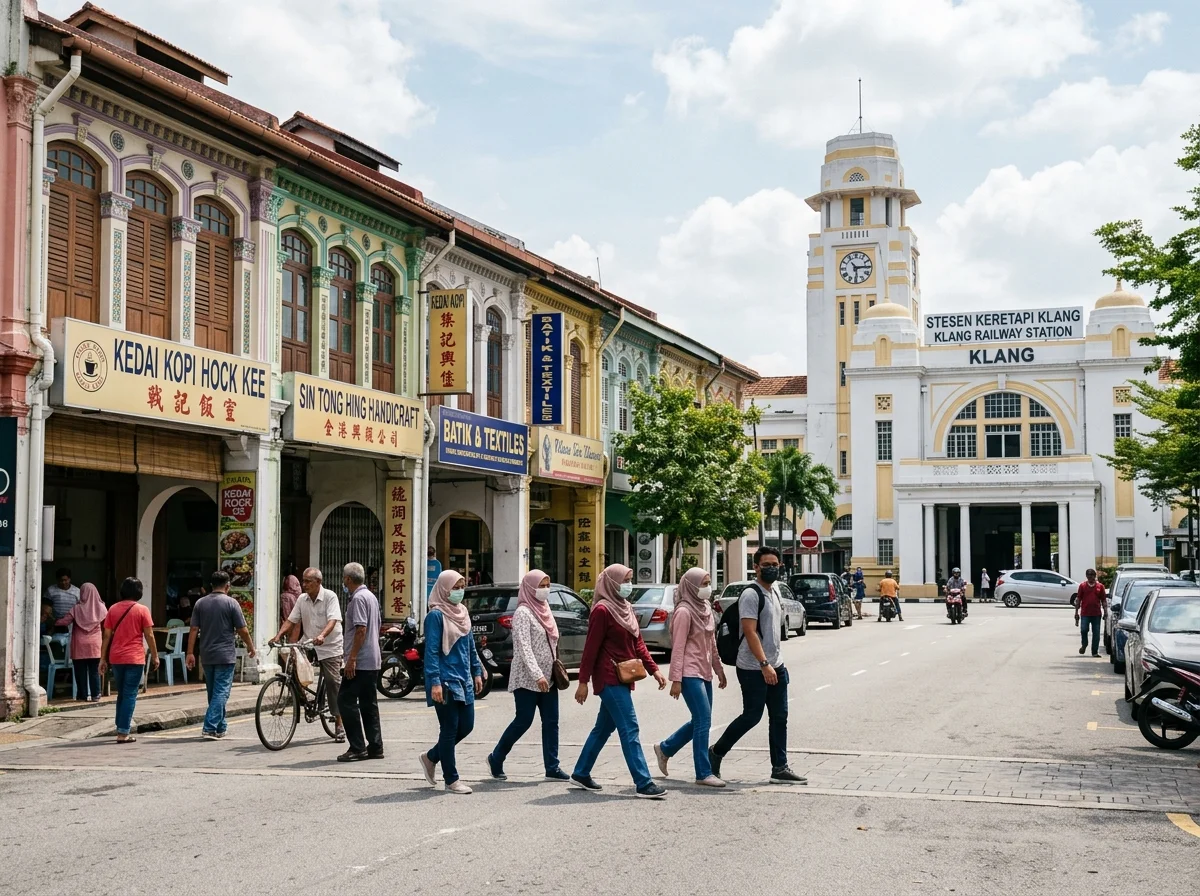 Rumah kedai warisan di pekan lama Klang dan Kota Raja