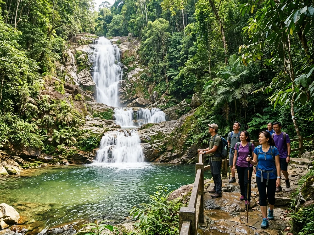 Hari 2 di Gunung Pulai sebelum balik