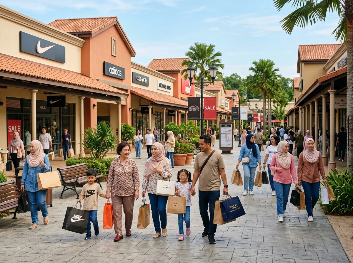 Hari 1 beli-belah di Johor Premium Outlets Kulai
