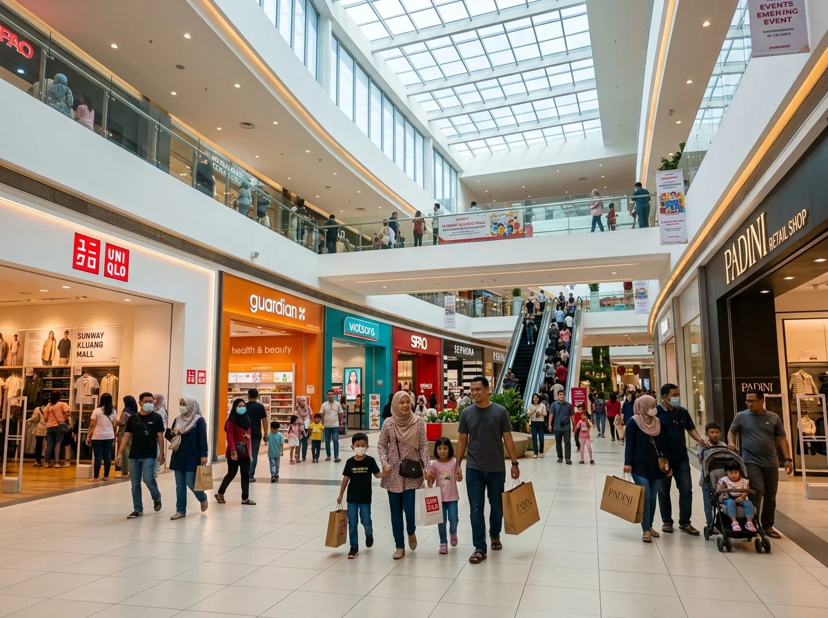 Sunway Kluang Mall pusat membeli-belah utama