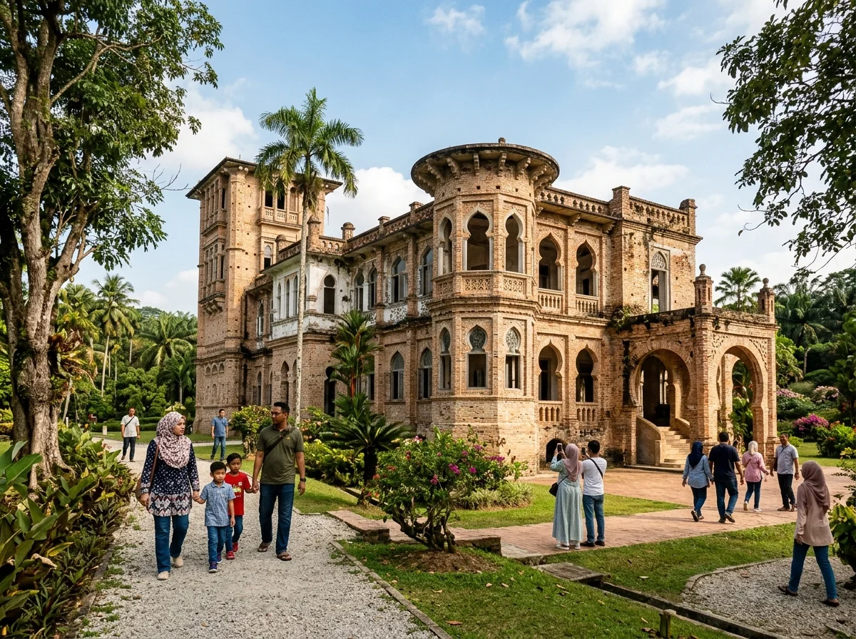 Istana bersejarah Kellie's Castle di Batu Gajah