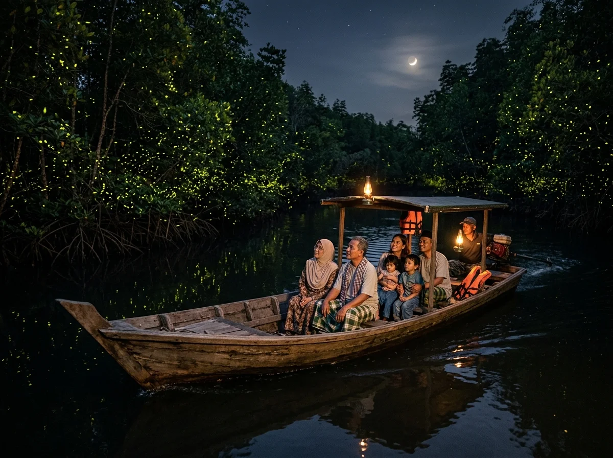 Hari 1 menyaksikan kelip-kelip di Kuala Selangor