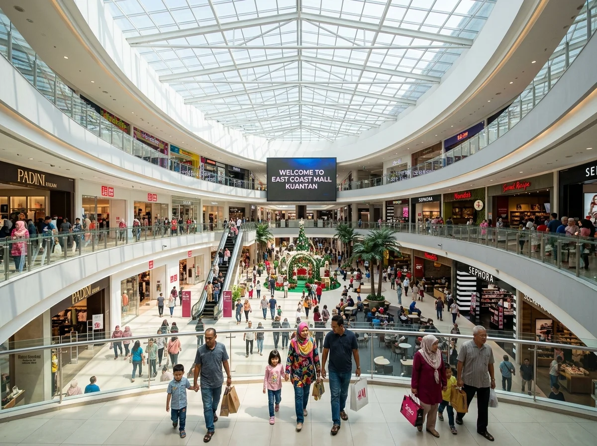 Pusat beli-belah East Coast Mall di Kuantan